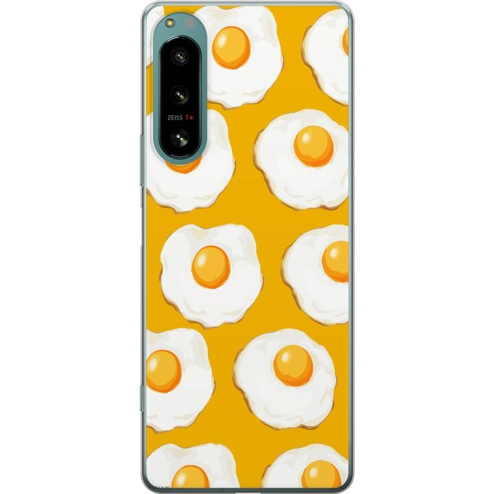 Mobile case for Sony Xperia 5 IV with Fried egg design in the group SMARTPHONE & TABLETS / Phone cases / Sony at TP E-commerce Nordic AB (A61498)