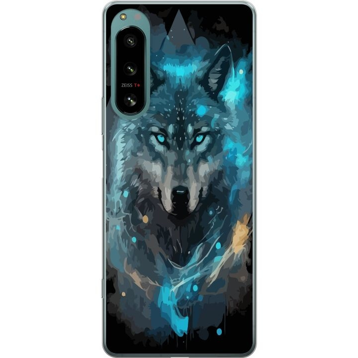 Mobile case for Sony Xperia 5 IV with Wolf design in the group SMARTPHONE & TABLETS / Phone cases / Sony at TP E-commerce Nordic AB (A61501)