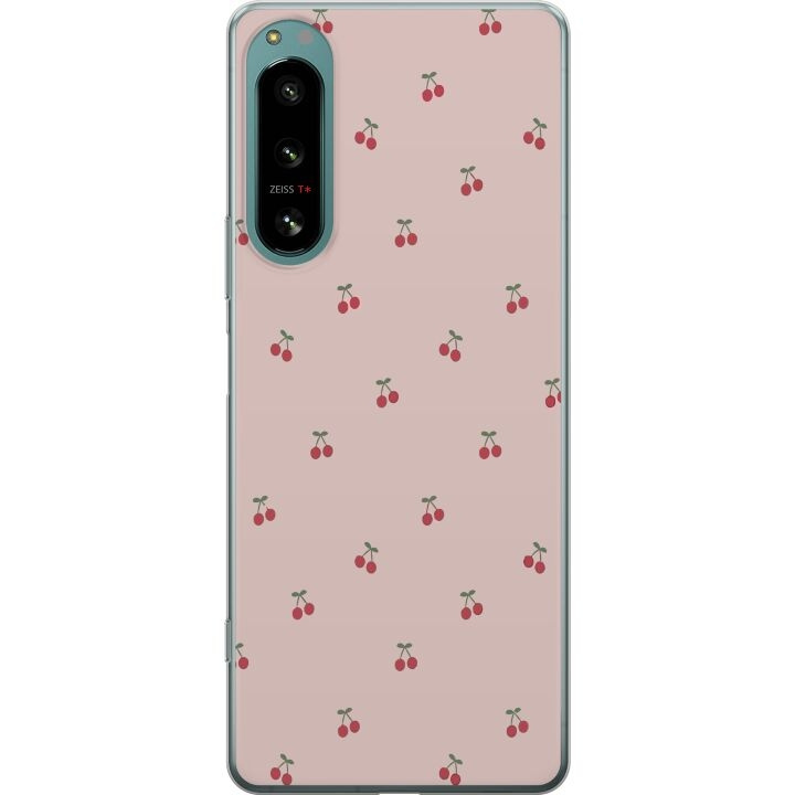 Mobile case for Sony Xperia 5 IV with Cherry design in the group SMARTPHONE & TABLETS / Phone cases / Sony at TP E-commerce Nordic AB (A61503)