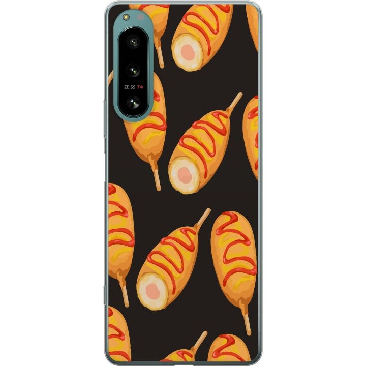 Mobile case for Sony Xperia 5 IV with Chicken drumstick design in the group SMARTPHONE & TABLETS / Phone cases / Sony at TP E-commerce Nordic AB (A61505)