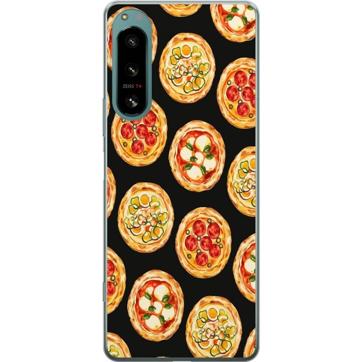 Mobile case for Sony Xperia 5 IV with Pizza design in the group SMARTPHONE & TABLETS / Phone cases / Sony at TP E-commerce Nordic AB (A61509)