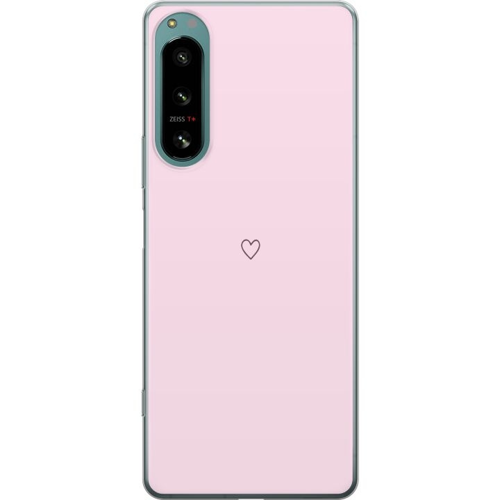 Mobile case for Sony Xperia 5 IV with Heart design in the group SMARTPHONE & TABLETS / Phone cases / Sony at TP E-commerce Nordic AB (A61515)