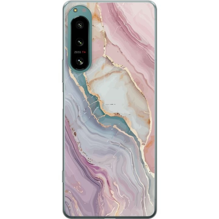 Mobile case for Sony Xperia 5 IV with Marble design in the group SMARTPHONE & TABLETS / Phone cases / Sony at TP E-commerce Nordic AB (A61518)