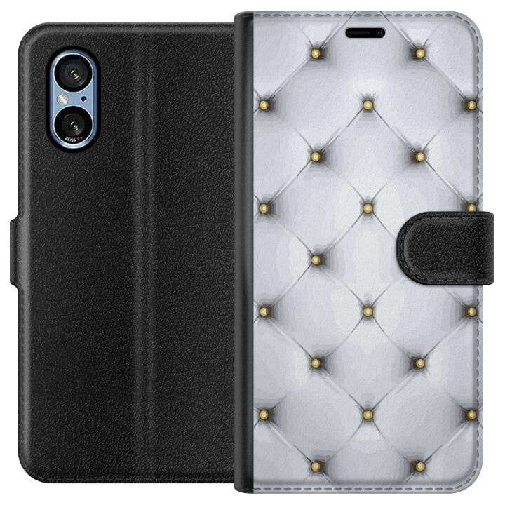 Wallet case for Sony Xperia 5 V with Luxurious design in the group SMARTPHONE & TABLETS / Phone cases / Sony at TP E-commerce Nordic AB (A61537)