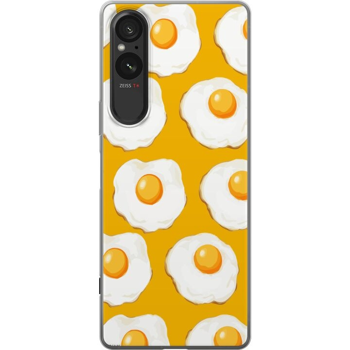 Mobile case for Sony Xperia 5 V with Fried egg design in the group SMARTPHONE & TABLETS / Phone cases / Sony at TP E-commerce Nordic AB (A61552)