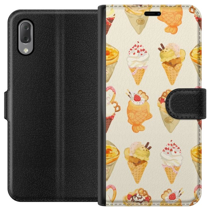 Wallet case for Sony Xperia L3 with Glassy design in the group SMARTPHONE & TABLETS / Phone cases / Sony at TP E-commerce Nordic AB (A61615)