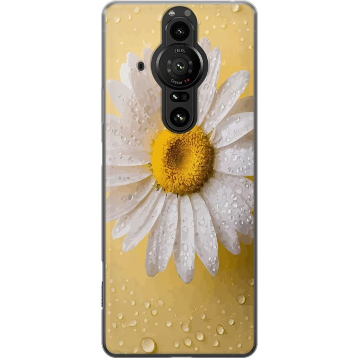 Mobile case for Sony Xperia Pro-I with Porslinsblomma design in the group SMARTPHONE & TABLETS / Phone cases / Sony at TP E-commerce Nordic AB (A61685)