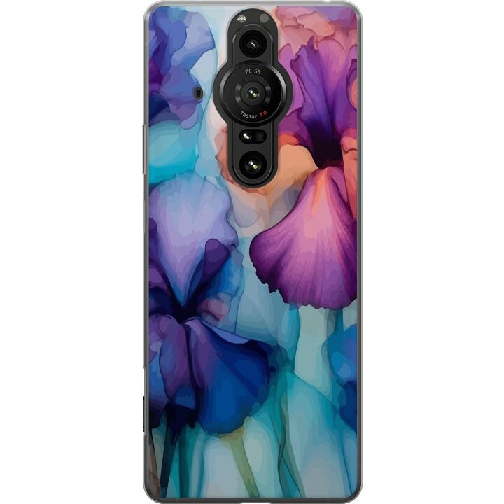 Mobile case for Sony Xperia Pro-I with Magical flowers design in the group SMARTPHONE & TABLETS / Phone cases / Sony at TP E-commerce Nordic AB (A61688)