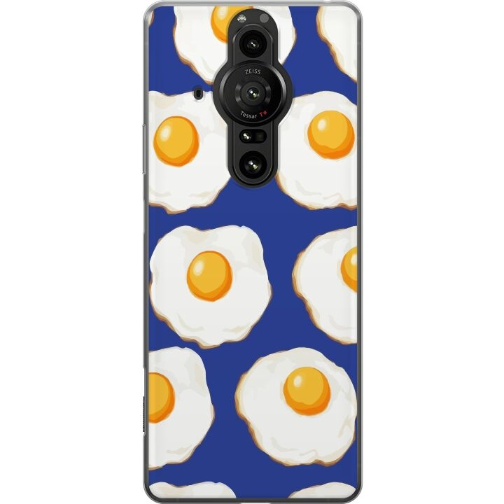 Mobile case for Sony Xperia Pro-I with Fried eggs design in the group SMARTPHONE & TABLETS / Phone cases / Sony at TP E-commerce Nordic AB (A61691)