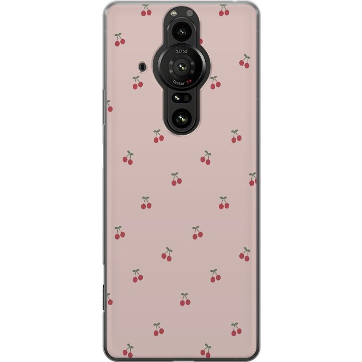 Mobile case for Sony Xperia Pro-I with Cherry design in the group SMARTPHONE & TABLETS / Phone cases / Sony at TP E-commerce Nordic AB (A61692)