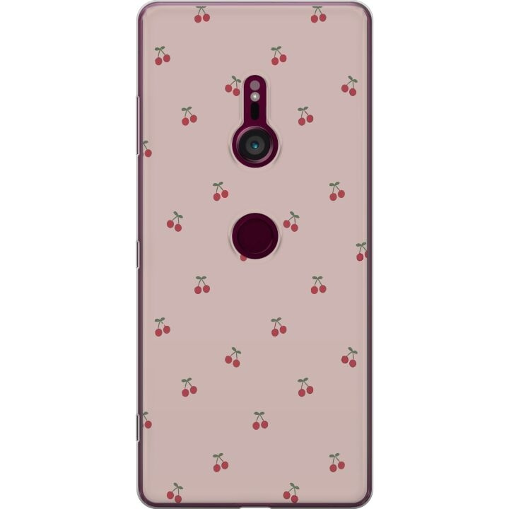 Mobile case for Sony Xperia XZ3 with Cherry design in the group SMARTPHONE & TABLETS / Phone cases / Sony at TP E-commerce Nordic AB (A61719)