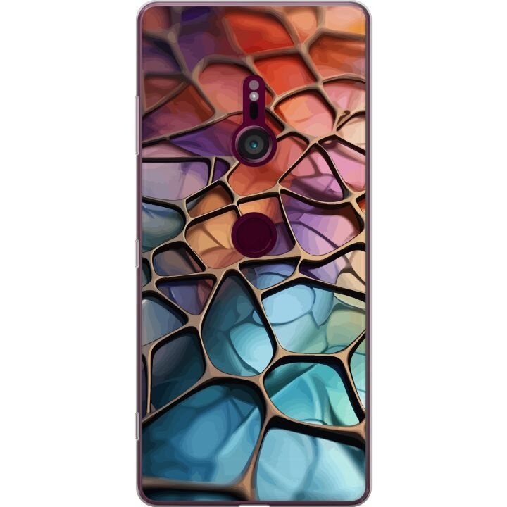 Mobile case for Sony Xperia XZ3 with Metallic pattern design in the group SMARTPHONE & TABLETS / Phone cases / Sony at TP E-commerce Nordic AB (A61722)