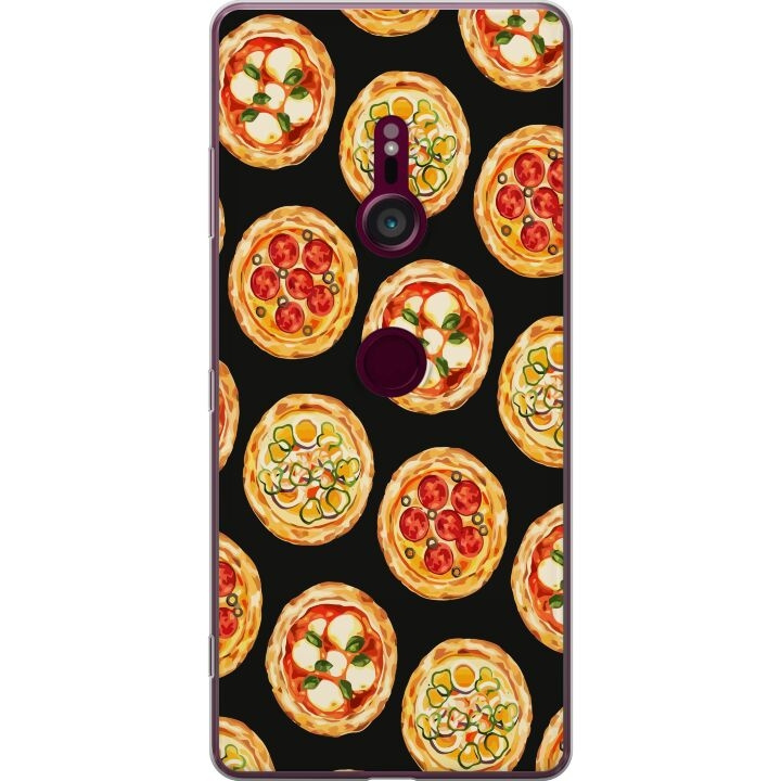 Mobile case for Sony Xperia XZ3 with Pizza design in the group SMARTPHONE & TABLETS / Phone cases / Sony at TP E-commerce Nordic AB (A61725)