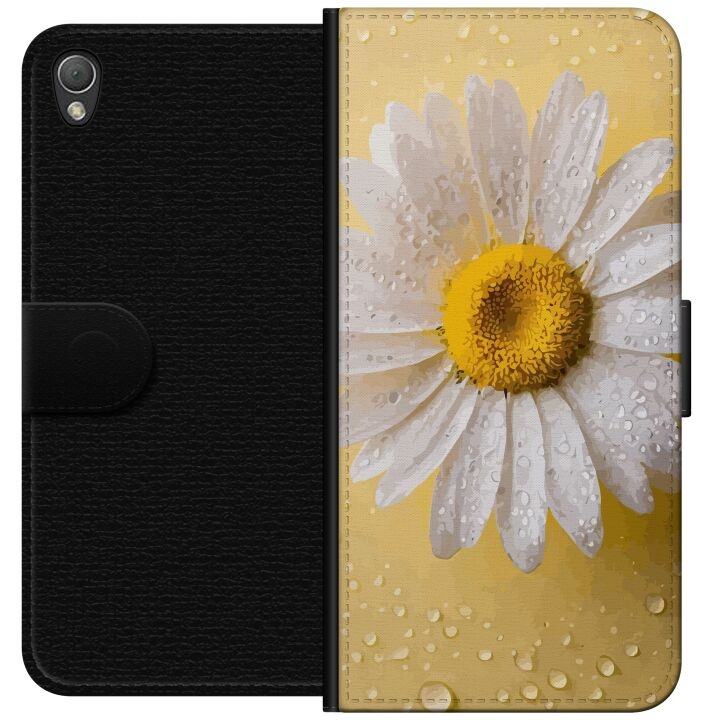 Wallet case for Sony Xperia Z3 with Porslinsblomma design in the group SMARTPHONE & TABLETS / Phone cases / Sony at TP E-commerce Nordic AB (A61739)