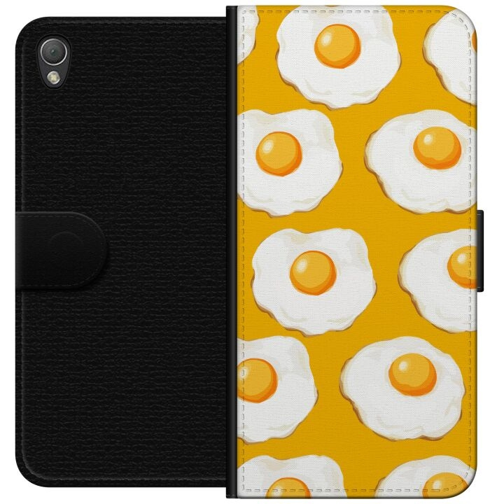 Wallet case for Sony Xperia Z3 with Fried egg design in the group SMARTPHONE & TABLETS / Phone cases / Sony at TP E-commerce Nordic AB (A61741)