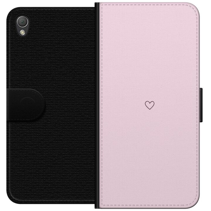 Wallet case for Sony Xperia Z3 with Heart design in the group SMARTPHONE & TABLETS / Phone cases / Sony at TP E-commerce Nordic AB (A61758)