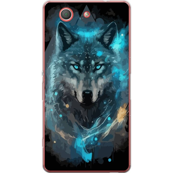 Mobile case for Sony Xperia Z3 Compact with Wolf design in the group SMARTPHONE & TABLETS / Phone cases / Sony at TP E-commerce Nordic AB (A61771)