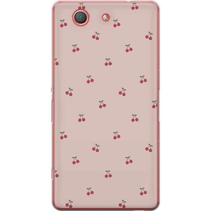 Mobile case for Sony Xperia Z3 Compact with Cherry design in the group SMARTPHONE & TABLETS / Phone cases / Sony at TP E-commerce Nordic AB (A61773)