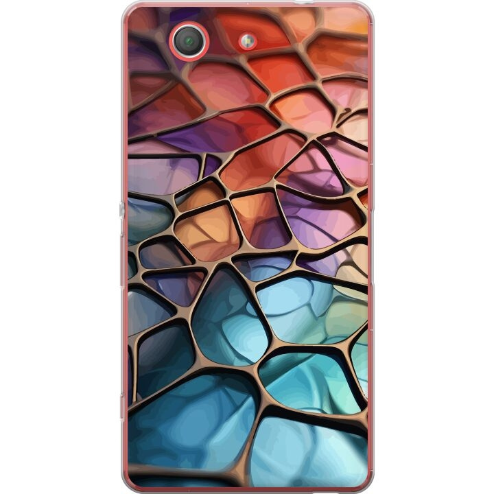 Mobile case for Sony Xperia Z3 Compact with Metallic pattern design in the group SMARTPHONE & TABLETS / Phone cases / Sony at TP E-commerce Nordic AB (A61776)