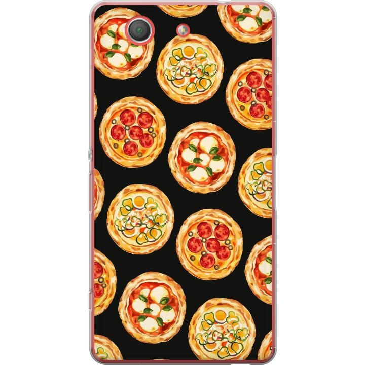 Mobile case for Sony Xperia Z3 Compact with Pizza design in the group SMARTPHONE & TABLETS / Phone cases / Sony at TP E-commerce Nordic AB (A61779)