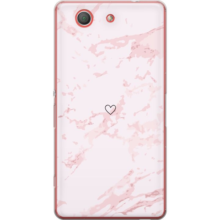 Mobile case for Sony Xperia Z3 Compact with Pink Heart design in the group SMARTPHONE & TABLETS / Phone cases / Sony at TP E-commerce Nordic AB (A61789)