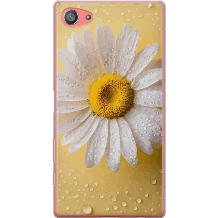 Mobile case for Sony Xperia Z5 Compact with Porslinsblomma design in the group SMARTPHONE & TABLETS / Phone cases / Sony at TP E-commerce Nordic AB (A61793)