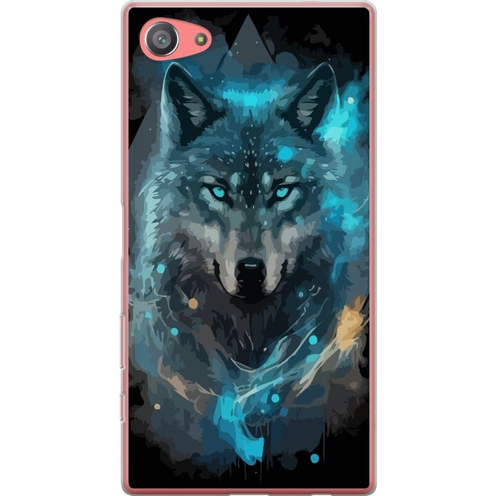 Mobile case for Sony Xperia Z5 Compact with Wolf design in the group SMARTPHONE & TABLETS / Phone cases / Sony at TP E-commerce Nordic AB (A61798)