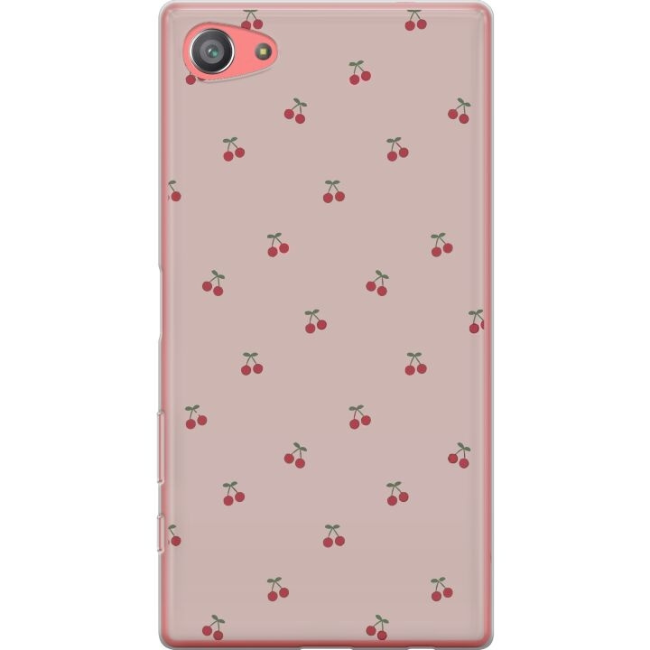 Mobile case for Sony Xperia Z5 Compact with Cherry design in the group SMARTPHONE & TABLETS / Phone cases / Sony at TP E-commerce Nordic AB (A61800)