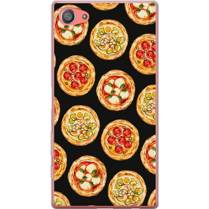 Mobile case for Sony Xperia Z5 Compact with Pizza design in the group SMARTPHONE & TABLETS / Phone cases / Sony at TP E-commerce Nordic AB (A61806)