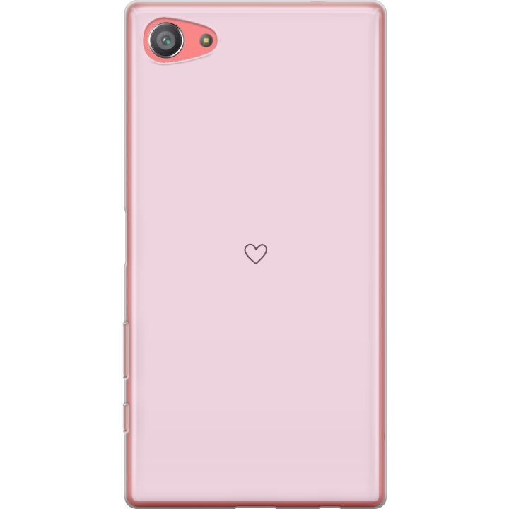 Mobile case for Sony Xperia Z5 Compact with Heart design in the group SMARTPHONE & TABLETS / Phone cases / Sony at TP E-commerce Nordic AB (A61812)