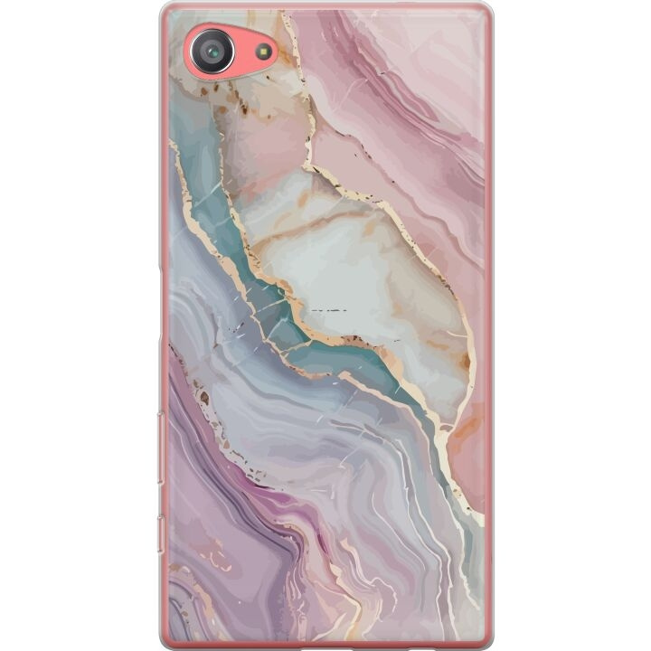 Mobile case for Sony Xperia Z5 Compact with Marble design in the group SMARTPHONE & TABLETS / Phone cases / Sony at TP E-commerce Nordic AB (A61815)