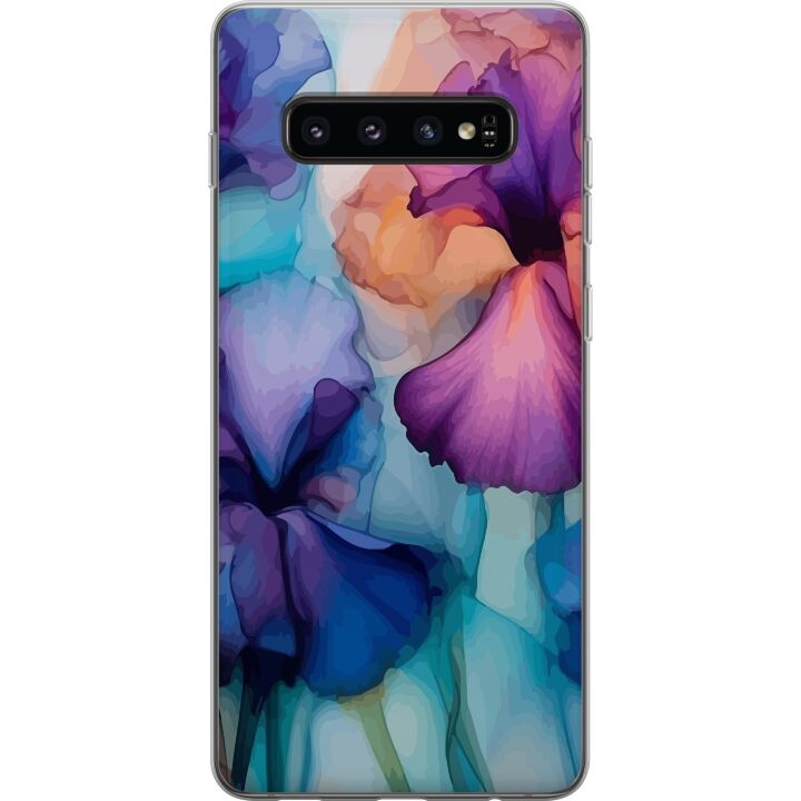 Mobile case for Samsung Galaxy S10 with Magical flowers design in the group SMARTPHONE & TABLETS / Phone cases / Samsung at TP E-commerce Nordic AB (A61850)