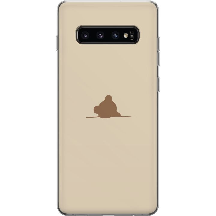 Mobile case for Samsung Galaxy S10 with Nalle design in the group SMARTPHONE & TABLETS / Phone cases / Samsung at TP E-commerce Nordic AB (A61867)