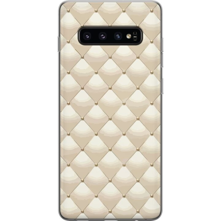 Mobile case for Samsung Galaxy S10 with Gold shine design in the group SMARTPHONE & TABLETS / Phone cases / Samsung at TP E-commerce Nordic AB (A61873)