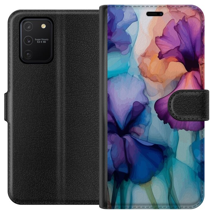 Wallet case for Samsung Galaxy S10 Lite with Magical flowers design in the group SMARTPHONE & TABLETS / Phone cases / Samsung at TP E-commerce Nordic AB (A61931)