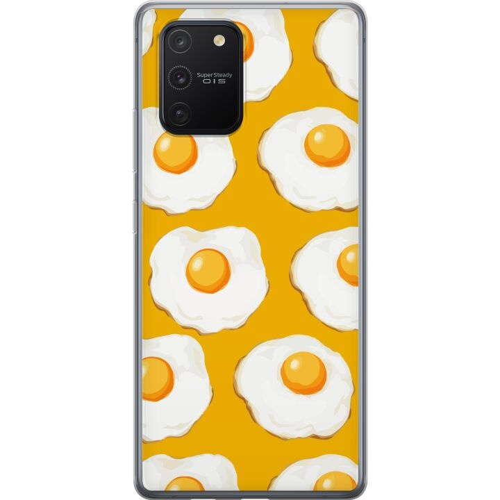 Mobile case for Samsung Galaxy S10 Lite with Fried egg design in the group SMARTPHONE & TABLETS / Phone cases / Samsung at TP E-commerce Nordic AB (A61957)