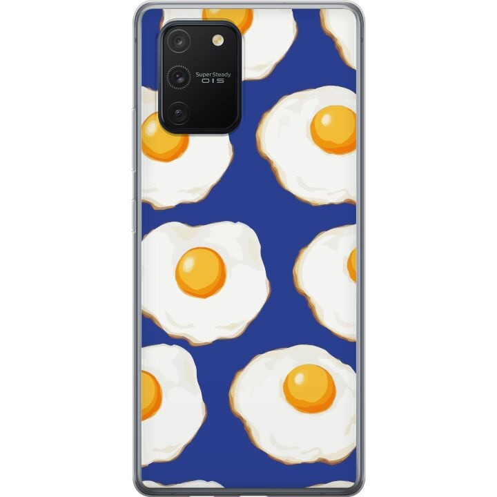 Mobile case for Samsung Galaxy S10 Lite with Fried eggs design in the group SMARTPHONE & TABLETS / Phone cases / Samsung at TP E-commerce Nordic AB (A61961)