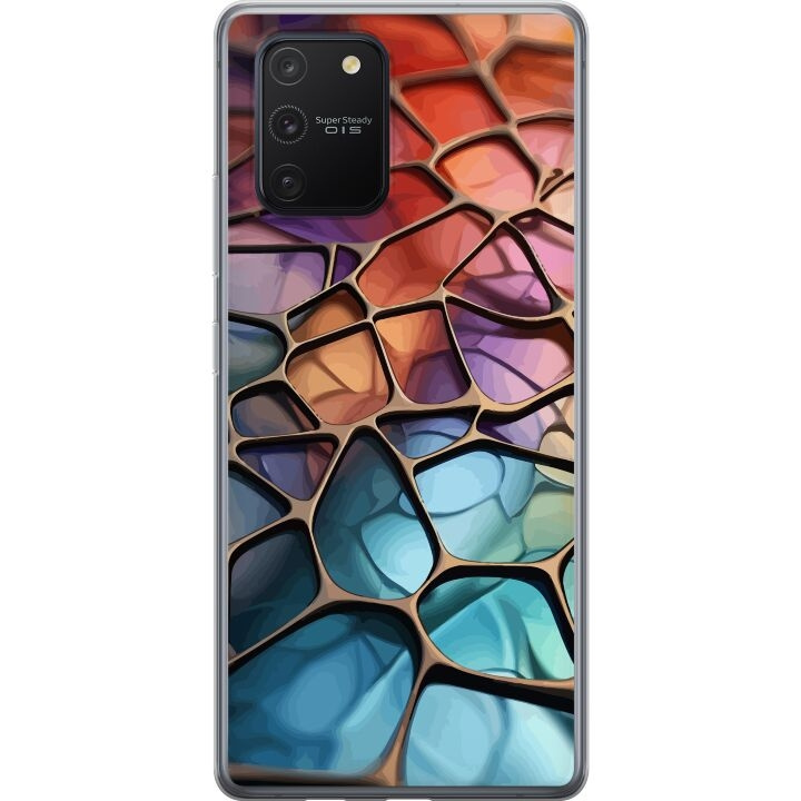 Mobile case for Samsung Galaxy S10 Lite with Metallic pattern design in the group SMARTPHONE & TABLETS / Phone cases / Samsung at TP E-commerce Nordic AB (A61965)