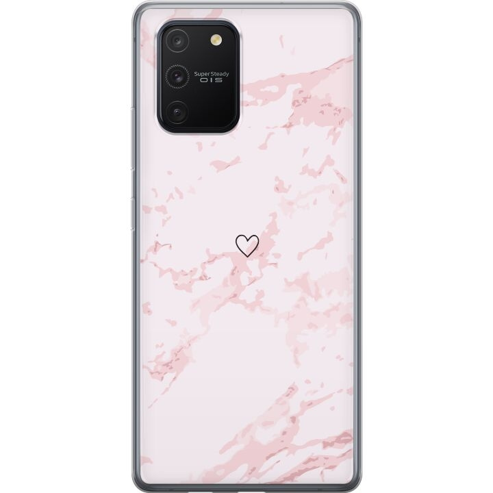 Mobile case for Samsung Galaxy S10 Lite with Pink Heart design in the group SMARTPHONE & TABLETS / Phone cases / Samsung at TP E-commerce Nordic AB (A61978)