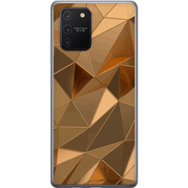 Mobile case for Samsung Galaxy S10 Lite with 3D Gold design in the group SMARTPHONE & TABLETS / Phone cases / Samsung at TP E-commerce Nordic AB (A61979)