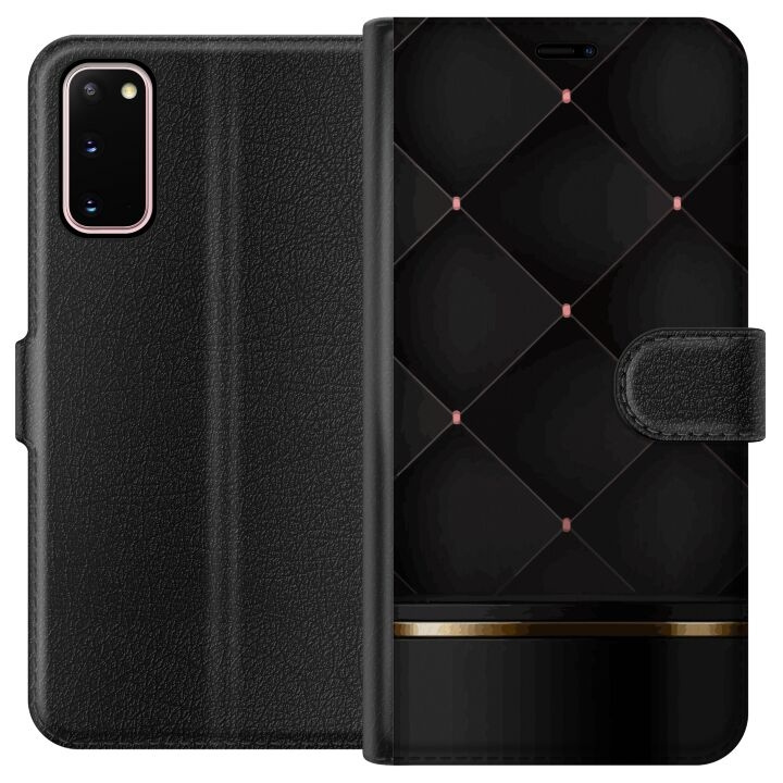 Wallet case for Samsung Galaxy S20 with Luxury line design in the group SMARTPHONE & TABLETS / Phone cases / Samsung at TP E-commerce Nordic AB (A62051)