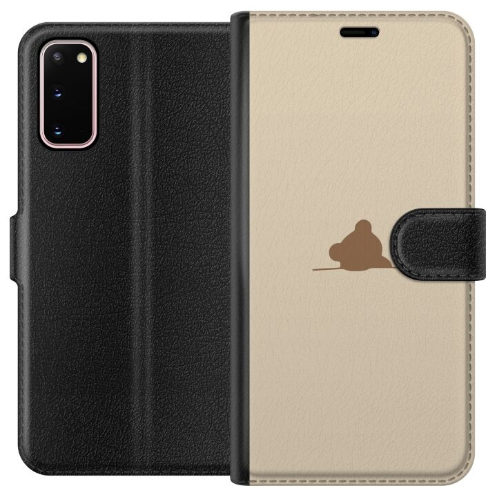 Wallet case for Samsung Galaxy S20 with Nalle design in the group SMARTPHONE & TABLETS / Phone cases / Samsung at TP E-commerce Nordic AB (A62056)