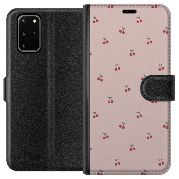 Wallet case for Samsung Galaxy S20+ with Cherry design in the group SMARTPHONE & TABLETS / Phone cases / Samsung at TP E-commerce Nordic AB (A62151)