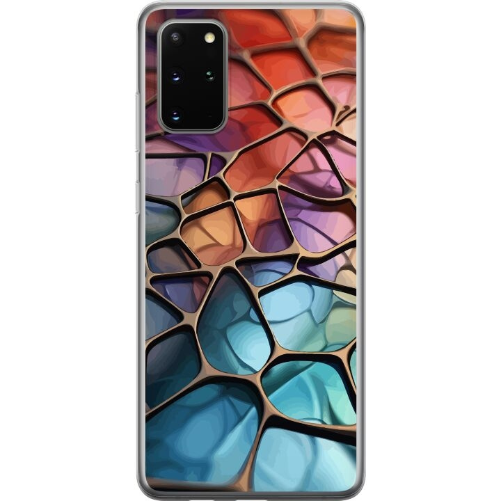 Mobile case for Samsung Galaxy S20+ with Metallic pattern design in the group SMARTPHONE & TABLETS / Phone cases / Samsung at TP E-commerce Nordic AB (A62181)