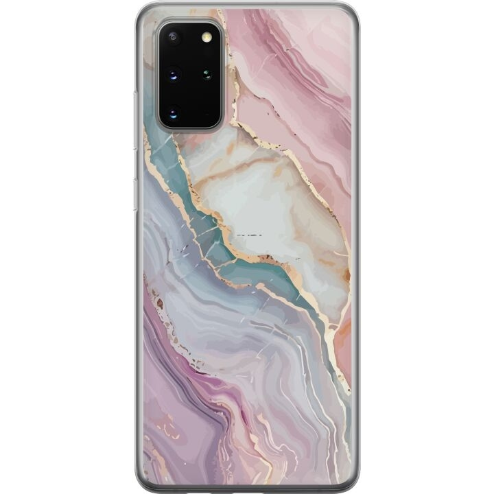 Mobile case for Samsung Galaxy S20+ with Marble design in the group SMARTPHONE & TABLETS / Phone cases / Samsung at TP E-commerce Nordic AB (A62193)