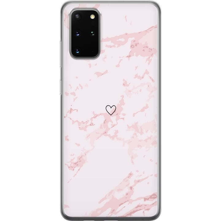 Mobile case for Samsung Galaxy S20+ with Pink Heart design in the group SMARTPHONE & TABLETS / Phone cases / Samsung at TP E-commerce Nordic AB (A62194)