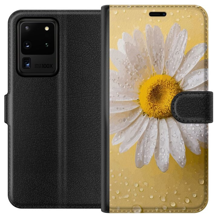 Wallet case for Samsung Galaxy S20 Ultra with Porslinsblomma design in the group SMARTPHONE & TABLETS / Phone cases / Samsung at TP E-commerce Nordic AB (A62198)