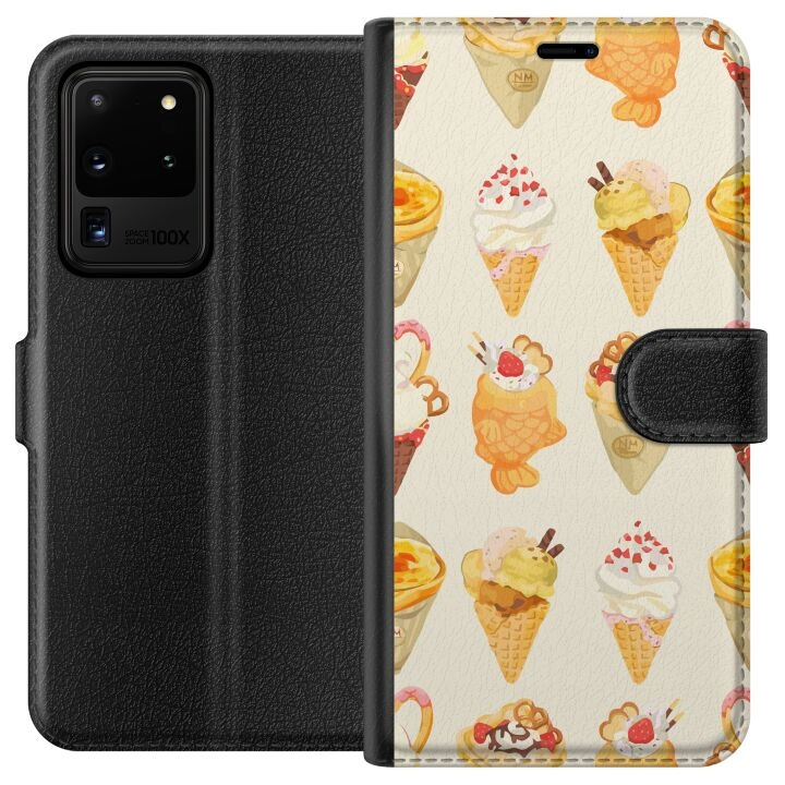 Wallet case for Samsung Galaxy S20 Ultra with Glassy design in the group SMARTPHONE & TABLETS / Phone cases / Samsung at TP E-commerce Nordic AB (A62209)