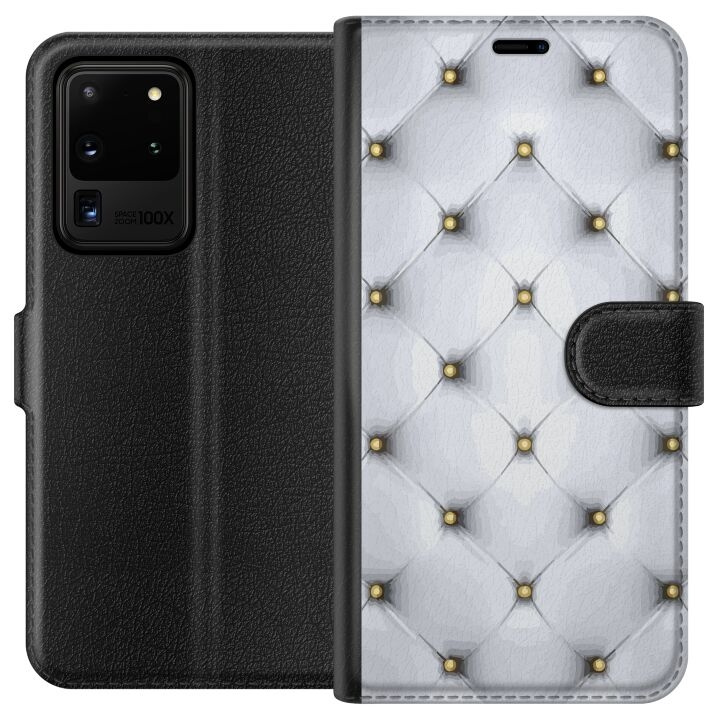 Wallet case for Samsung Galaxy S20 Ultra with Luxurious design in the group SMARTPHONE & TABLETS / Phone cases / Samsung at TP E-commerce Nordic AB (A62212)