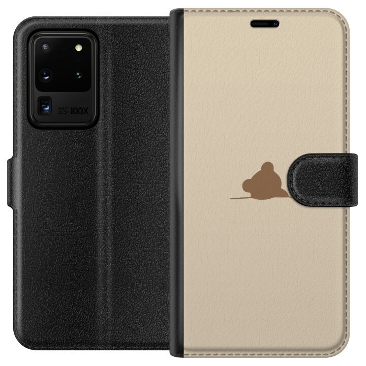 Wallet case for Samsung Galaxy S20 Ultra with Nalle design in the group SMARTPHONE & TABLETS / Phone cases / Samsung at TP E-commerce Nordic AB (A62218)